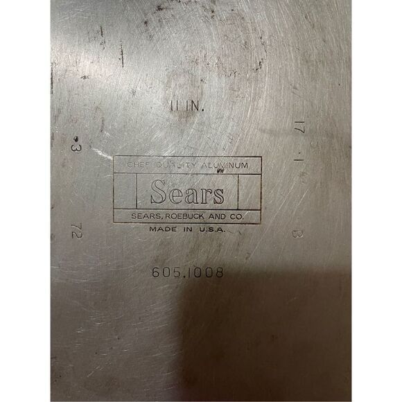 Vintage Sears Roebuck nonstick Gridle - Picture 4 of 4